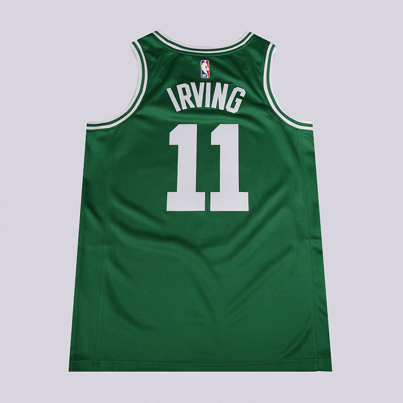 мужская зеленая майка Nike NBA Boston Celtics Swingman Jersey Kyrie Irving 864461-321 - цена, описание, фото 4